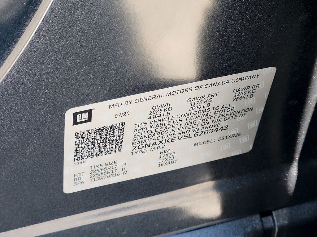 2020 Chevrolet Equinox LT