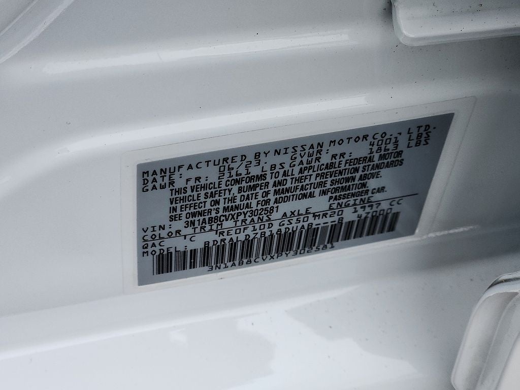 2023 Nissan Sentra SV