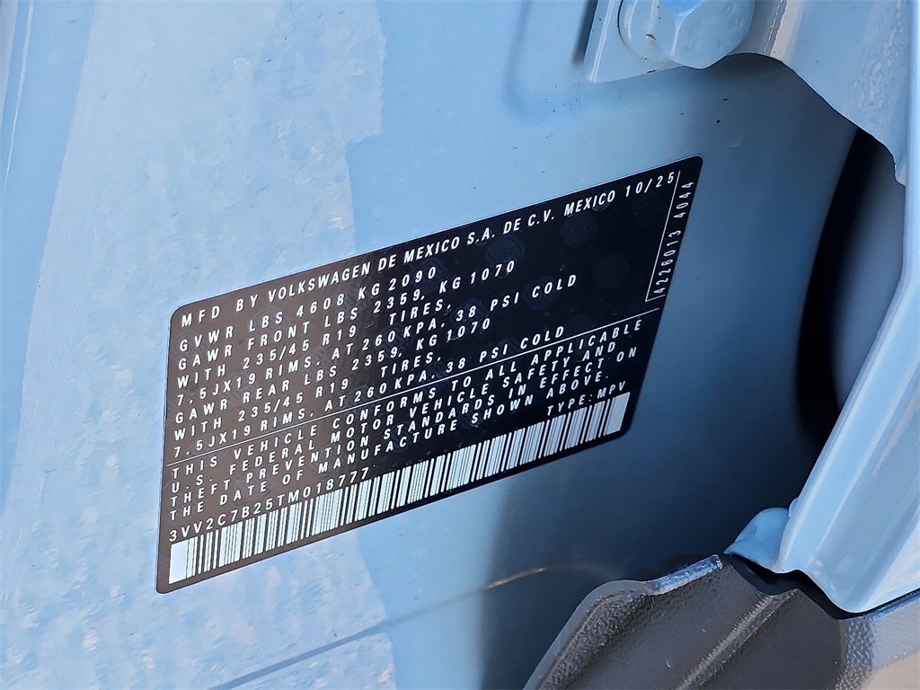 2026 Volkswagen Taos 1.5T SE Black