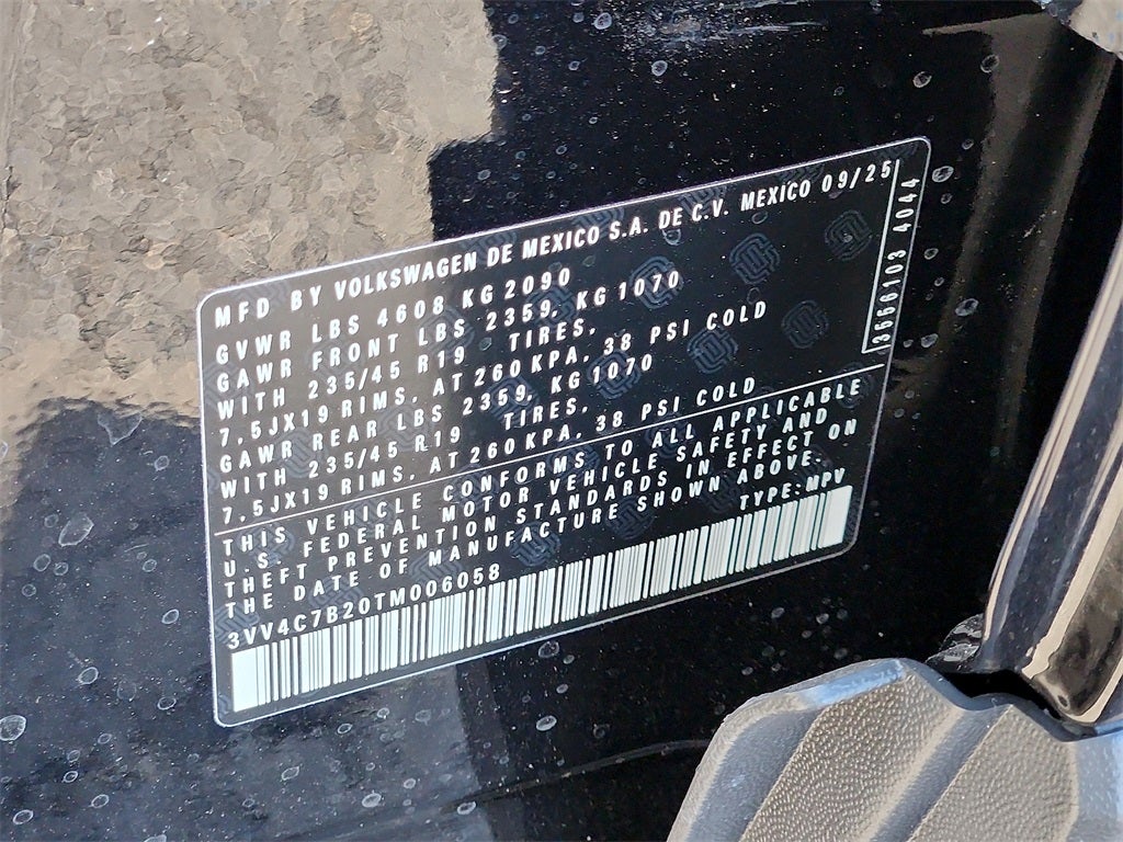 2026 Volkswagen Taos 1.5T SEL