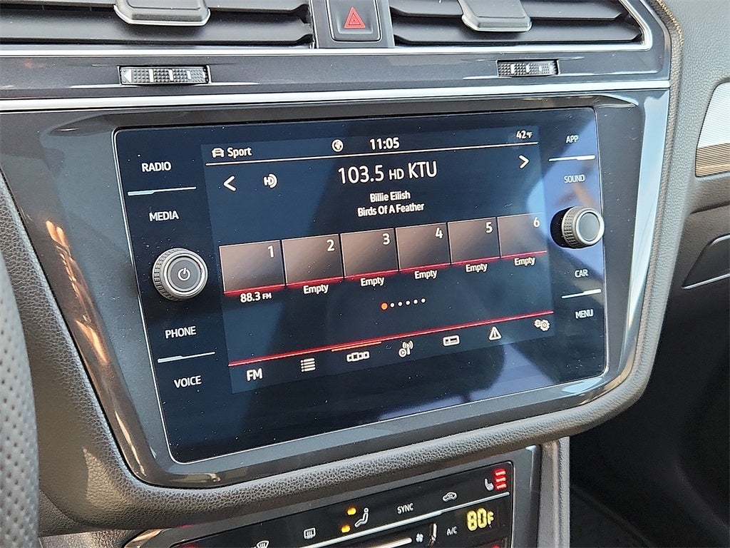 2024 Volkswagen Tiguan 2.0T SE R-Line Black