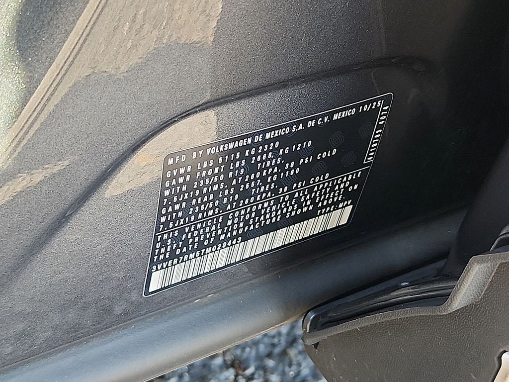 2026 Volkswagen Tiguan 2.0T SE