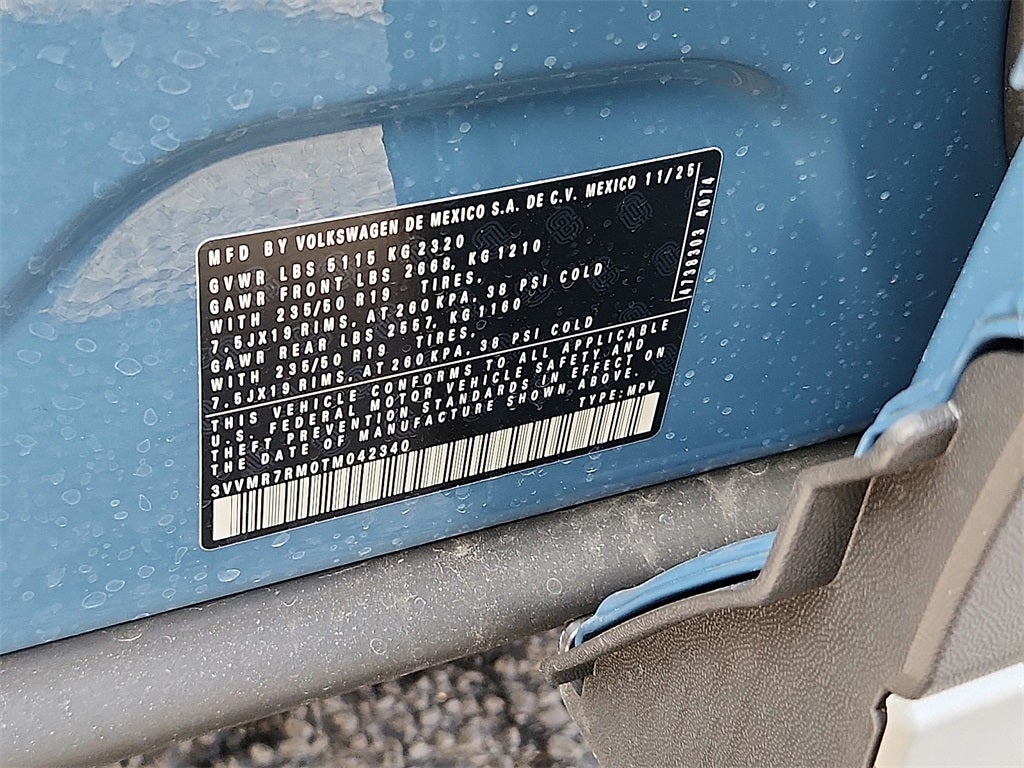 2026 Volkswagen Tiguan 2.0T SE