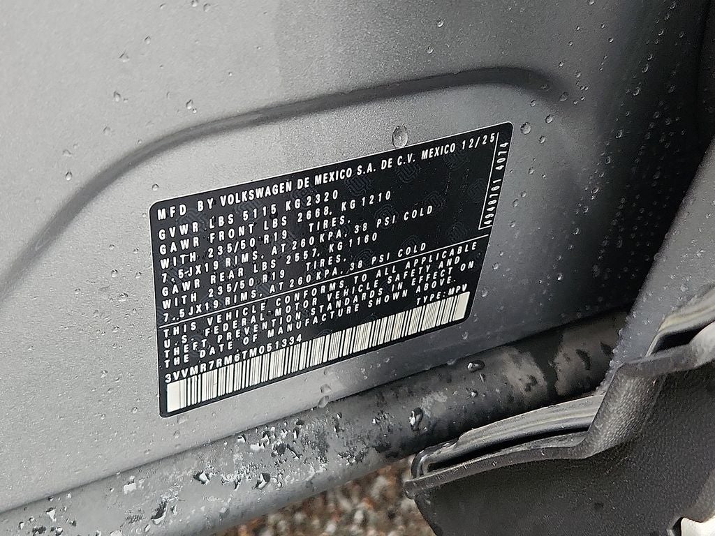 2026 Volkswagen Tiguan 2.0T SE