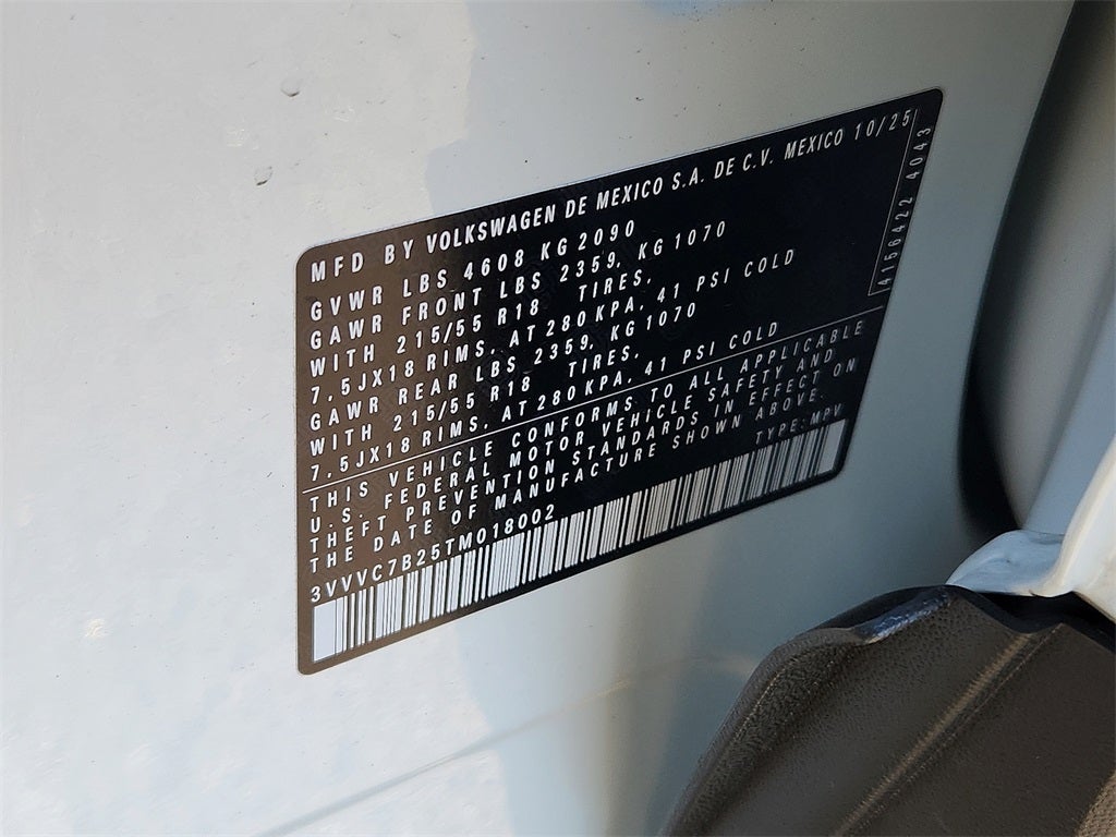 2026 Volkswagen Taos 1.5T SE