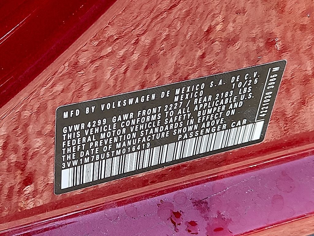 2026 Volkswagen Jetta GLI 2.0T Autobahn