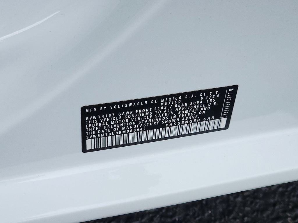 2024 Volkswagen Jetta 1.5T S