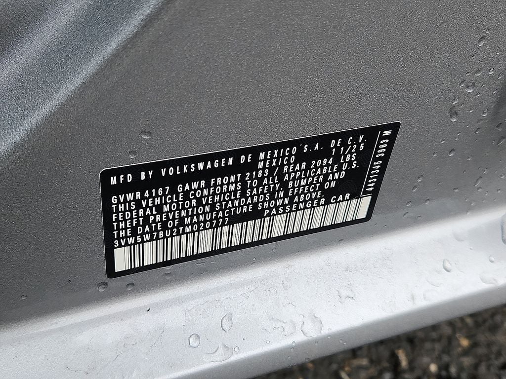 2026 Volkswagen Jetta 1.5T S