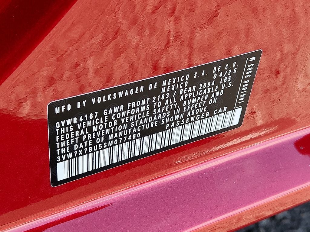 2025 Volkswagen Jetta 1.5T SE