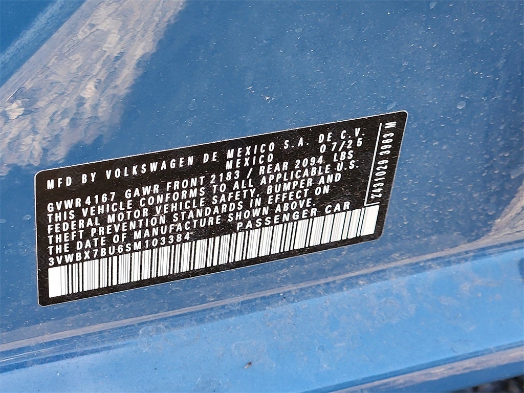 2025 Volkswagen Jetta 1.5T Sport