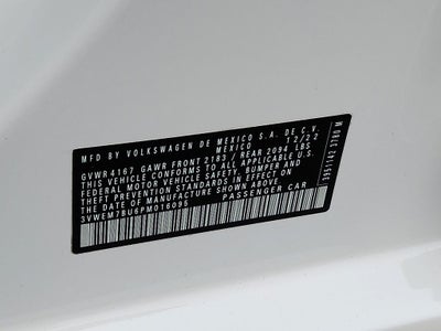 2023 Volkswagen Jetta 1.5T SE