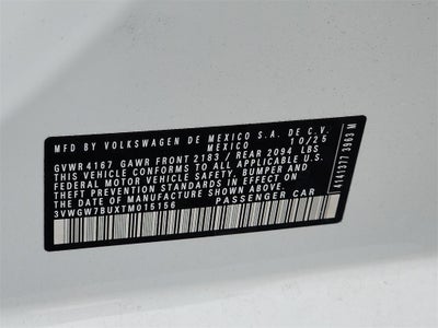 2026 Volkswagen Jetta 1.5T SEL